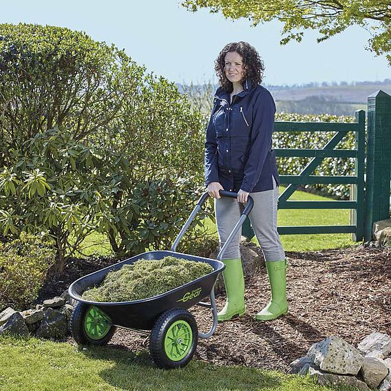 Garden Gear Two Wheeled Wheelbarrow